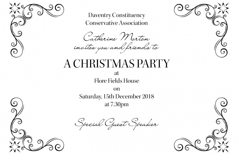 2018 Daventry Christmas Party 